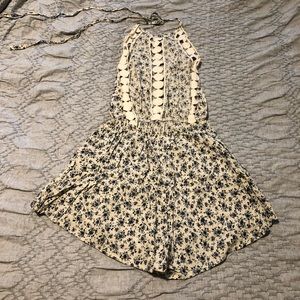 Loreta Open Back Romper